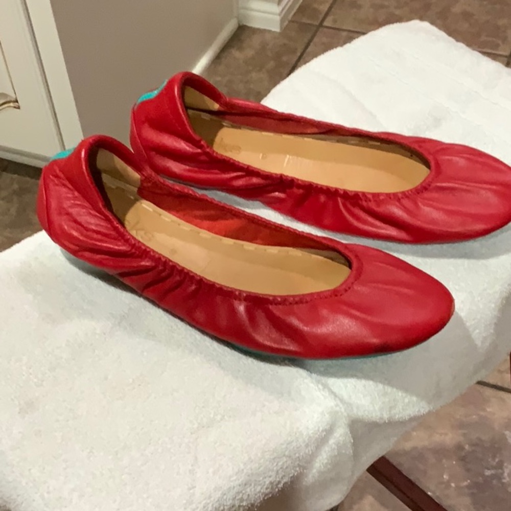 True Red Tieks size 9